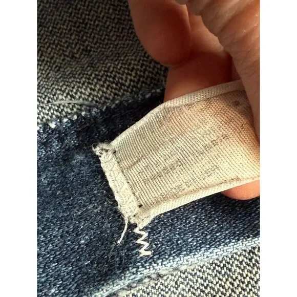 EUC Mens Wrangler‎ VINTAGE USA MADE straight leg jeans cotton size 35x35.5 - Picture 12 of 13